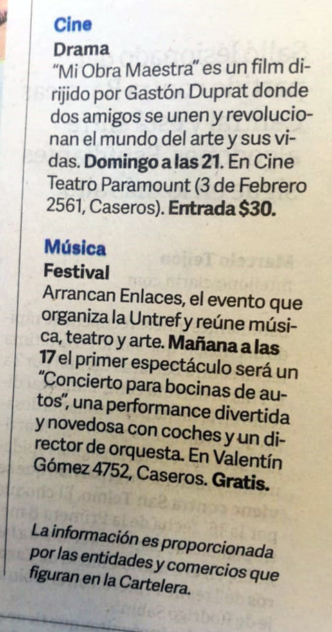 Nota de Prensa